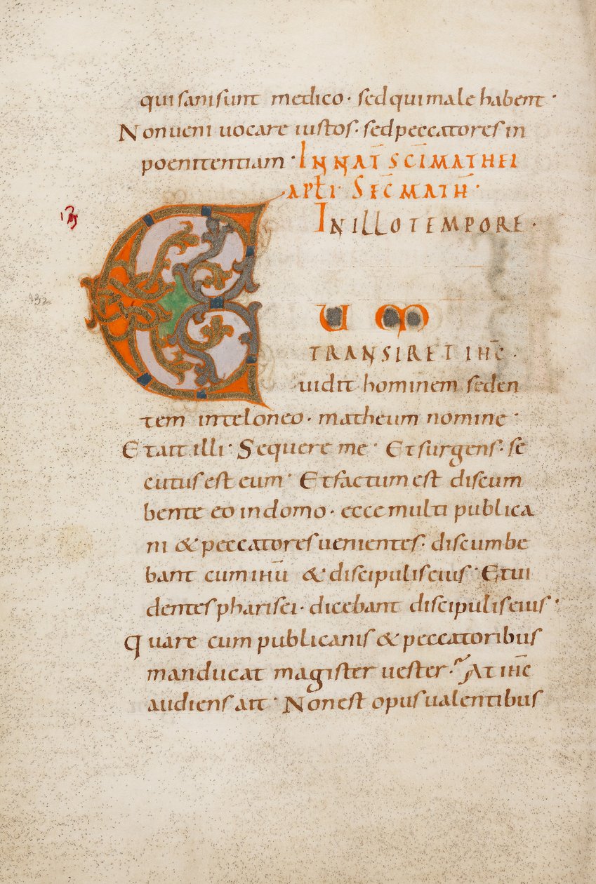 Initiale C décorée - Unknown artist
