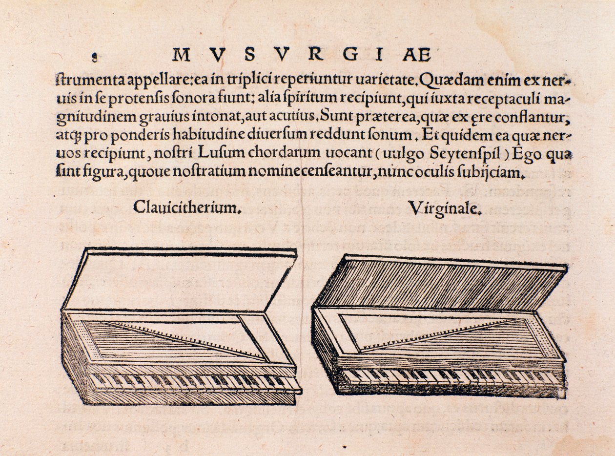 Description du clavecin et de l