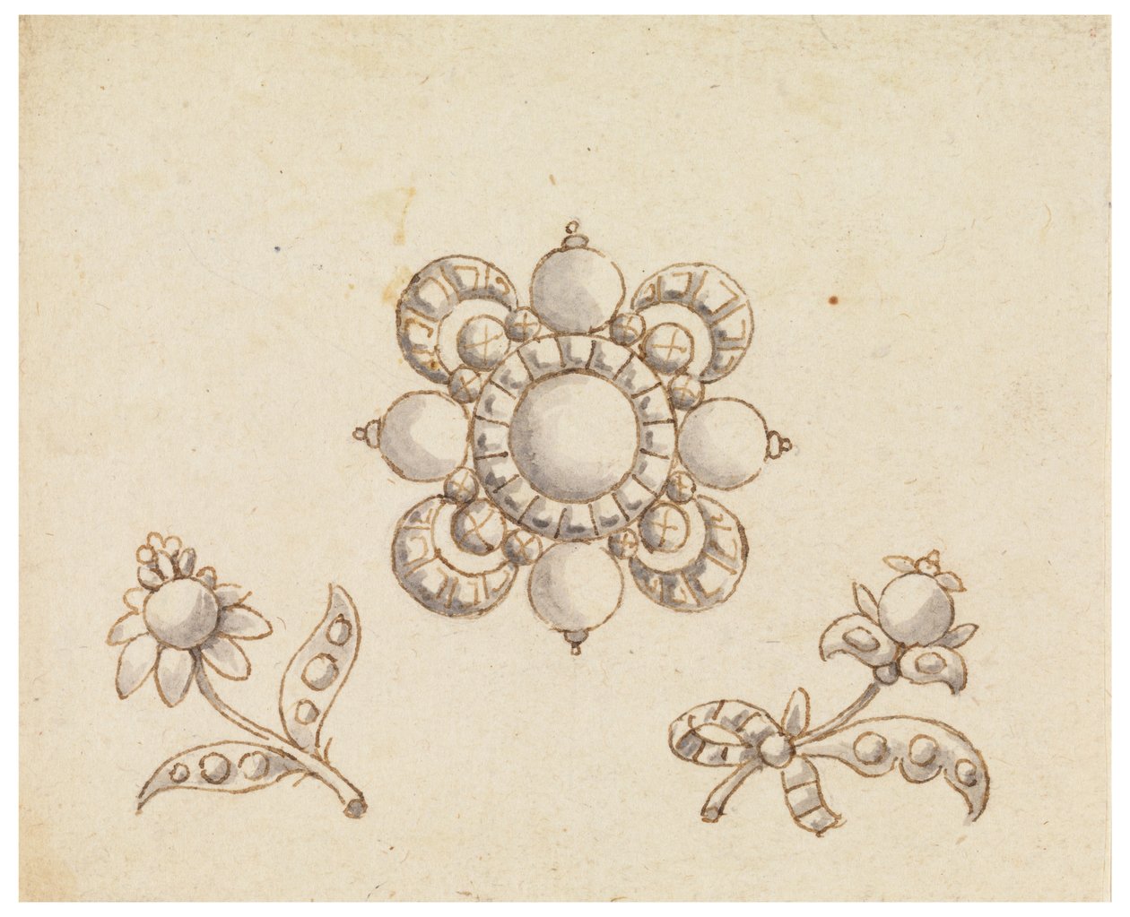 Conception pour trois broches - Unknown artist