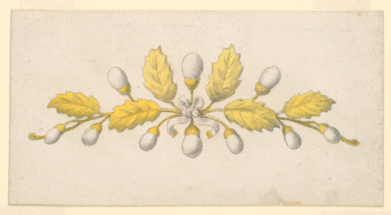 Design pour une couronne - Unknown artist