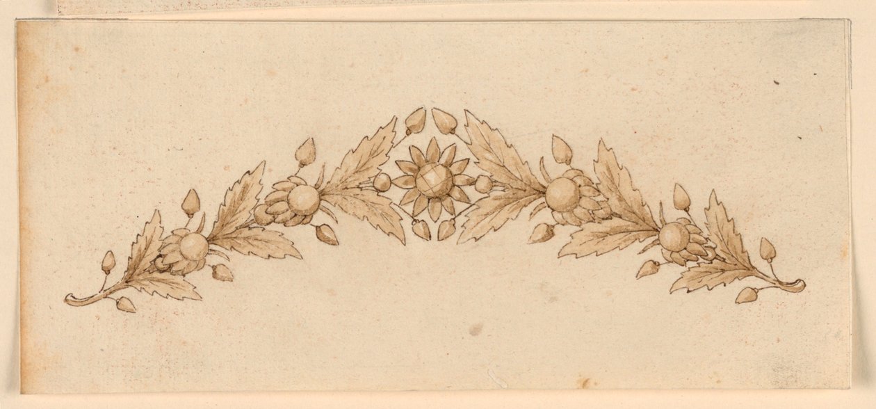 Conception pour un diadème - Unknown artist
