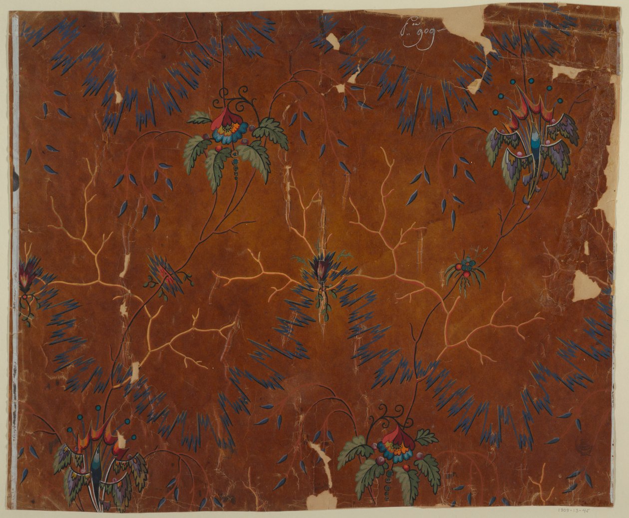 Conception pour un tissu tissé - Unknown artist