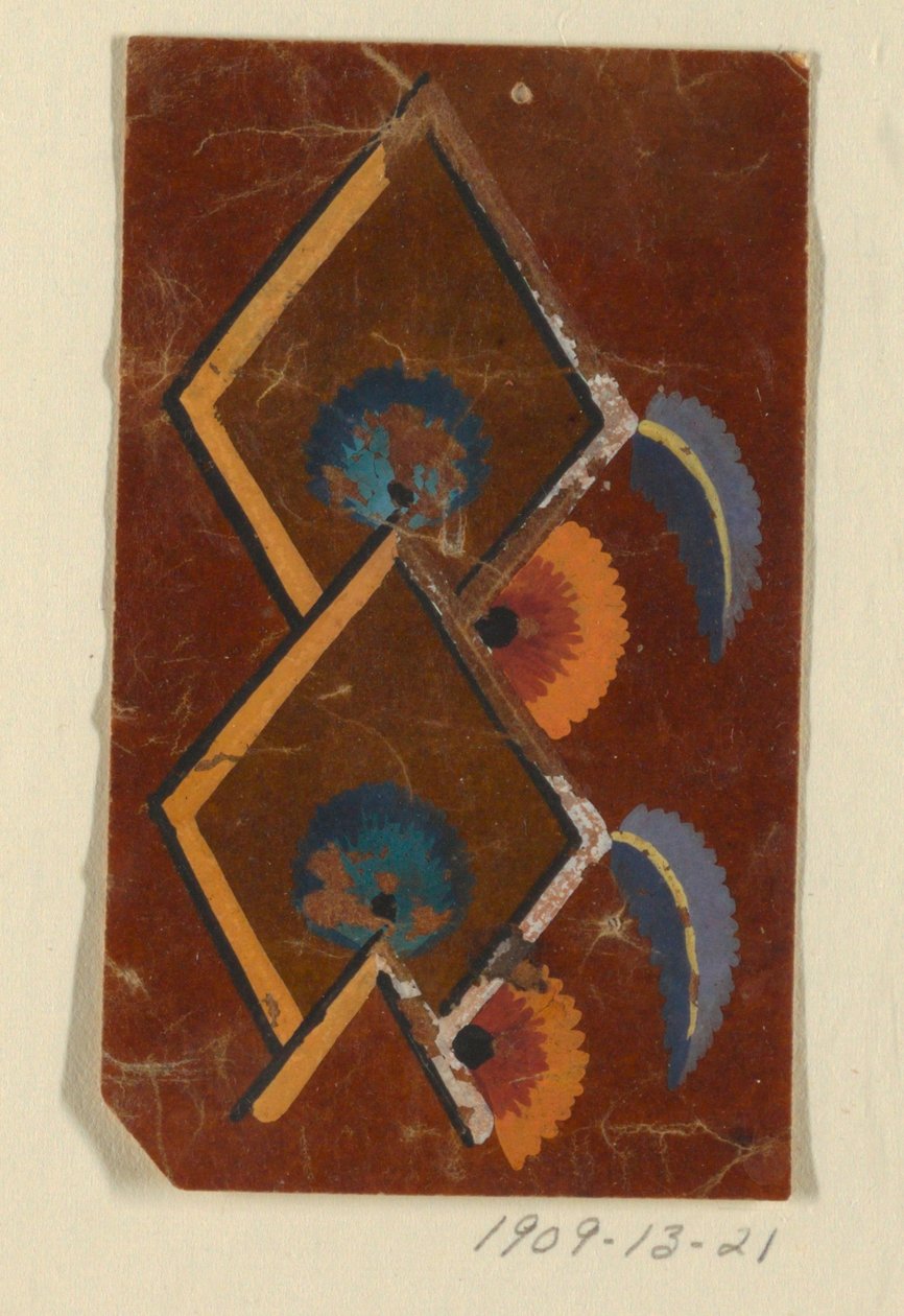 Conception pour un tissu tissé - Unknown artist