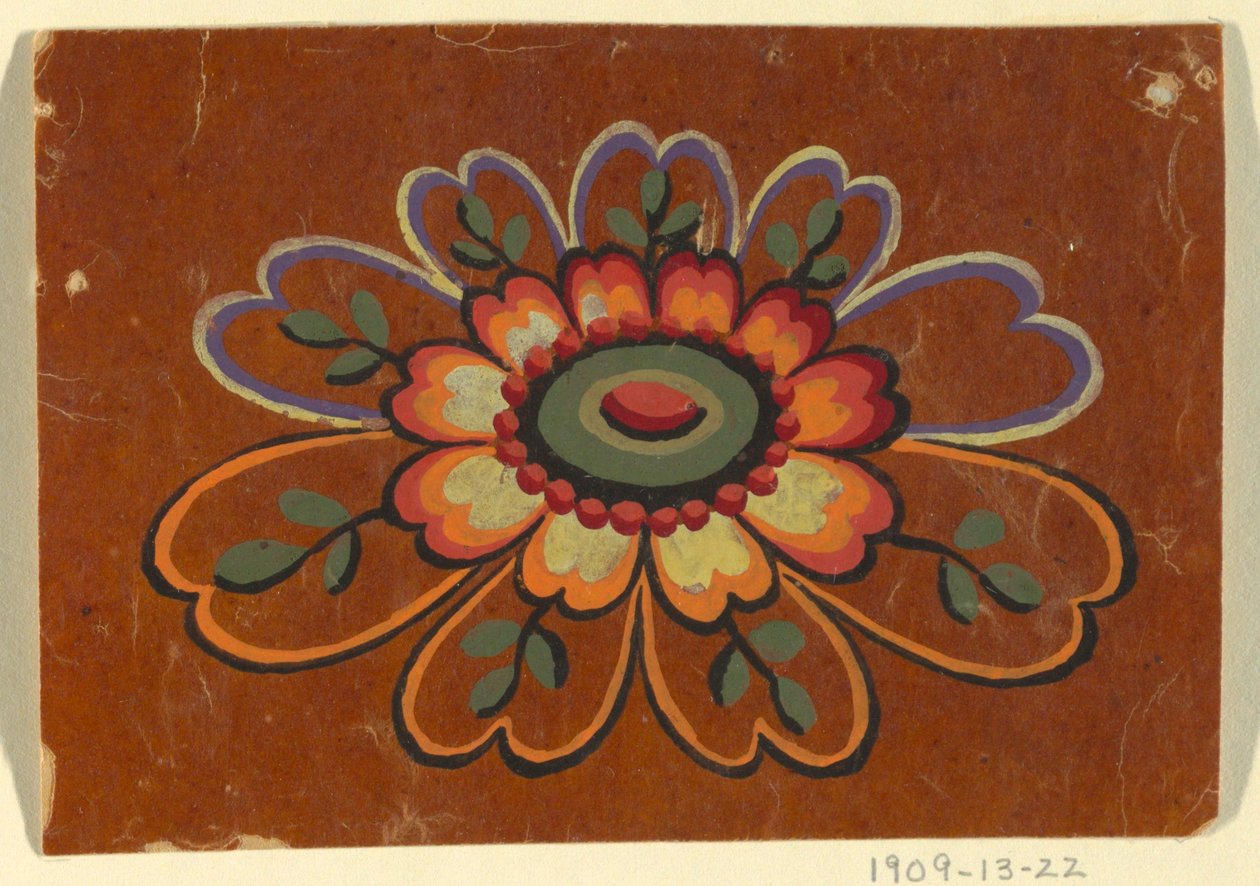 Conception pour un motif tissé - Unknown artist