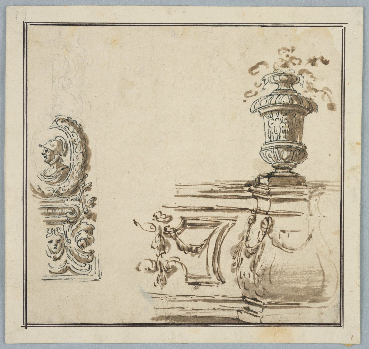 Dessins pour ornement architectural - Unknown artist
