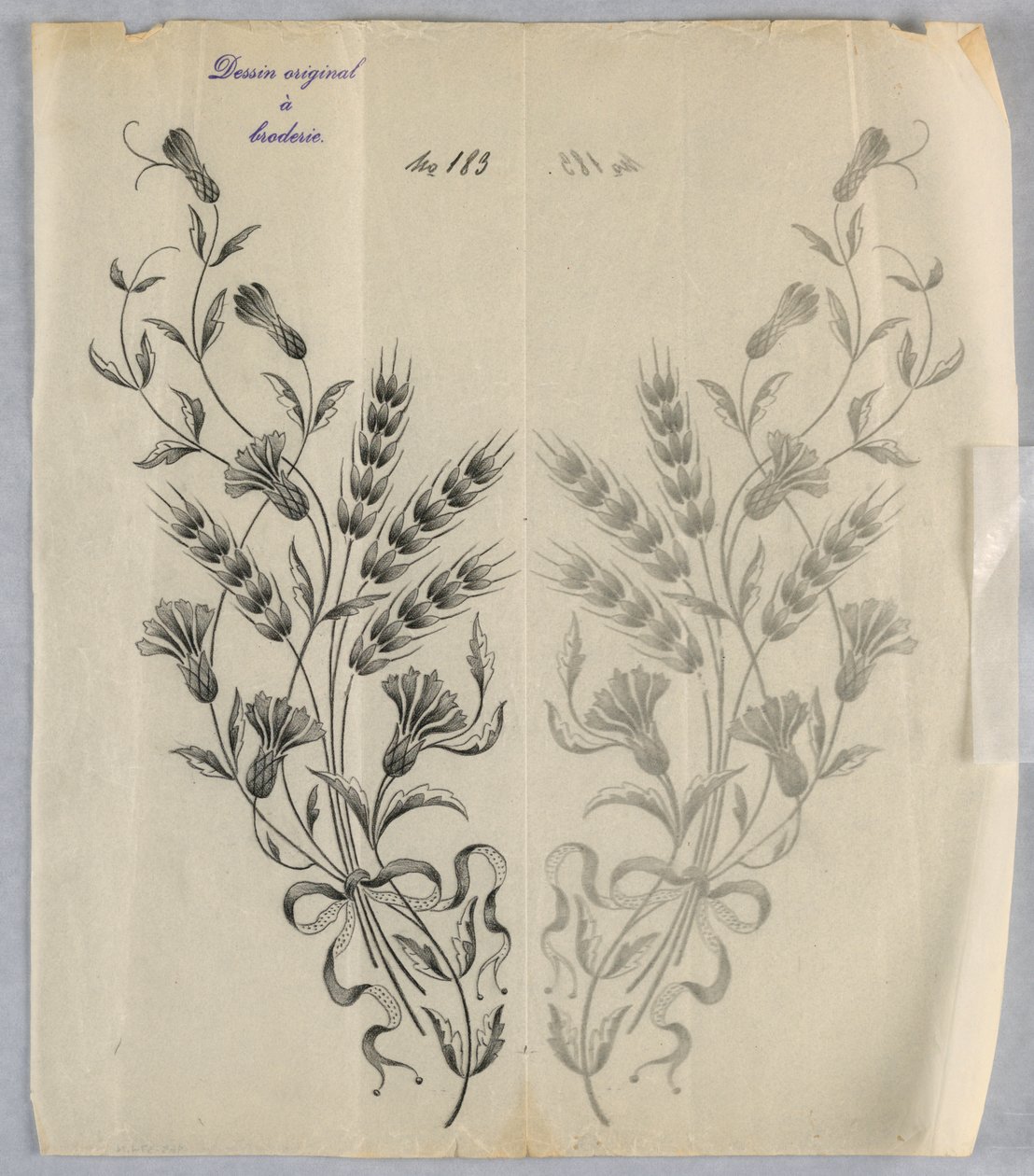 Dessins pour broderie - Unknown artist