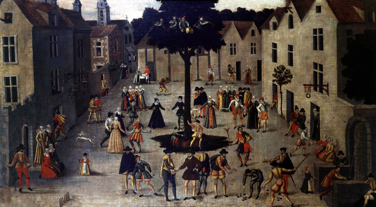 Fête de Mail, anonyme 16ème siècle - Unknown artist