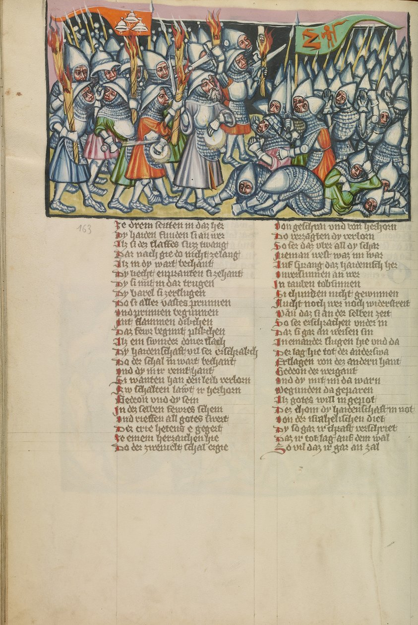 Gédéon attaque les Madianites de nuit - Unknown artist