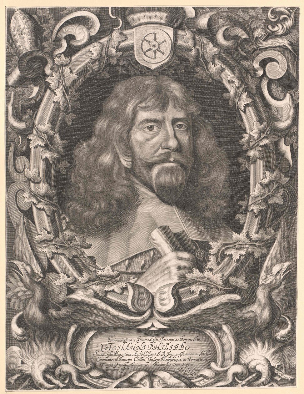 Johann Philipp von Schönborn (gravure) - Unknown artist
