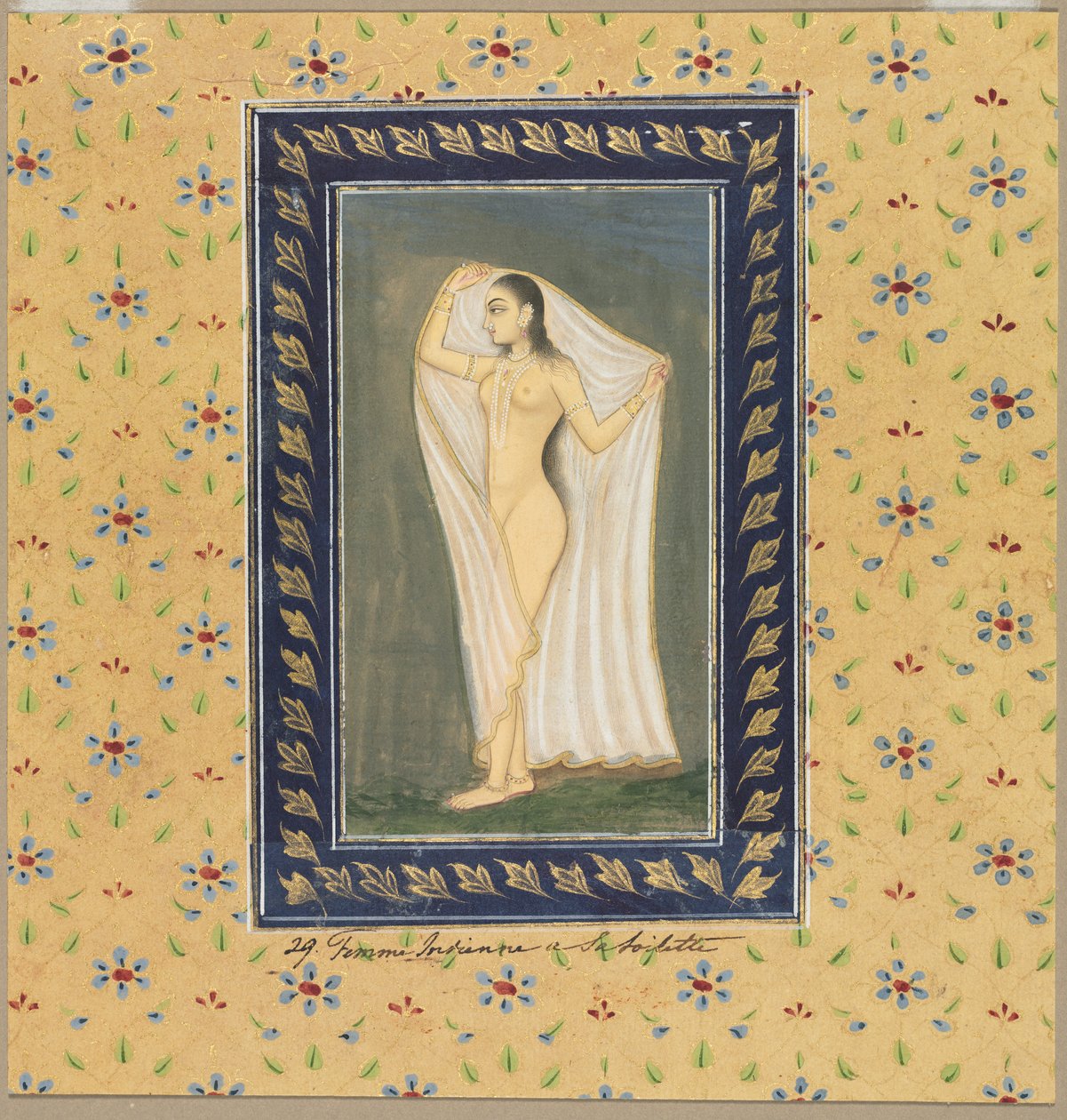 Dame après un bain - Unknown artist