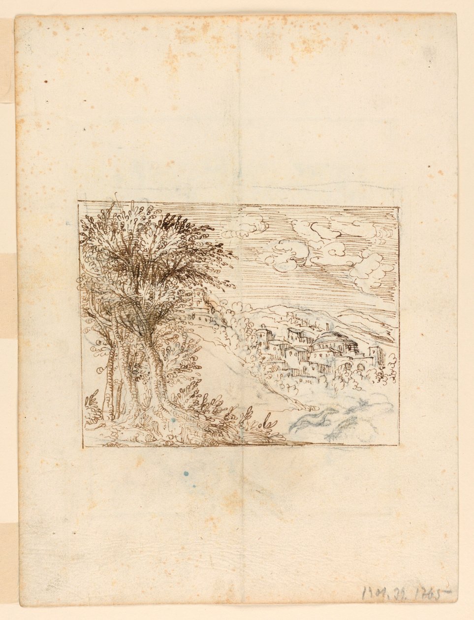 Paysage : verso : Design grotesque - Unknown artist