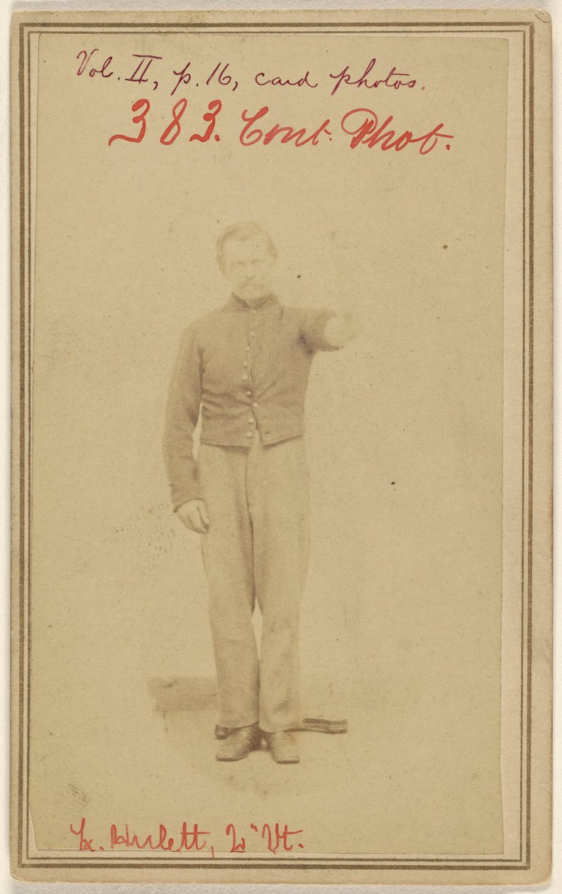 L[erman] Hulett, 2n Vt [victime de la guerre civile] - Unknown artist