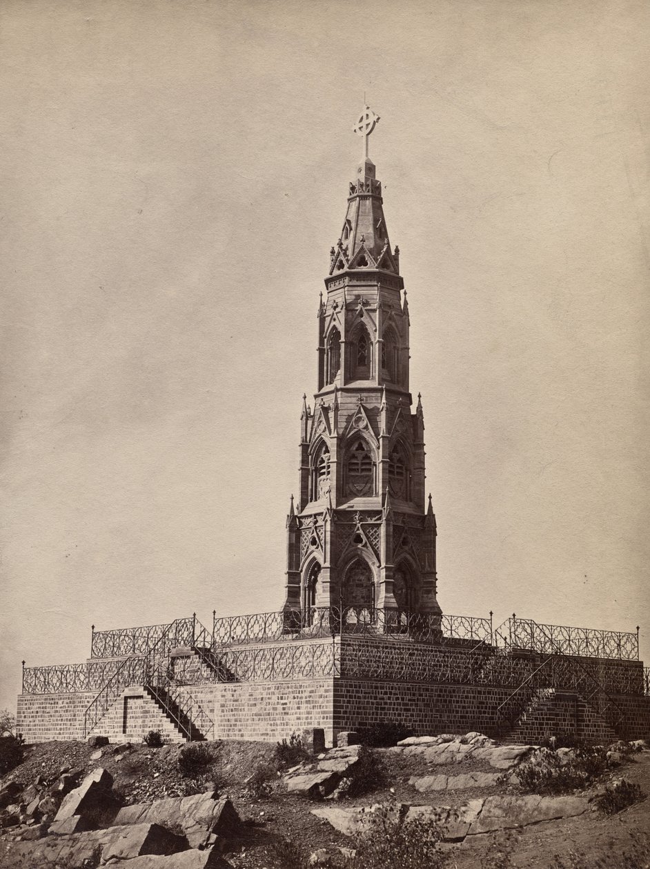 Monument commémoratif des soldats britanniques en 1859 - Unknown artist