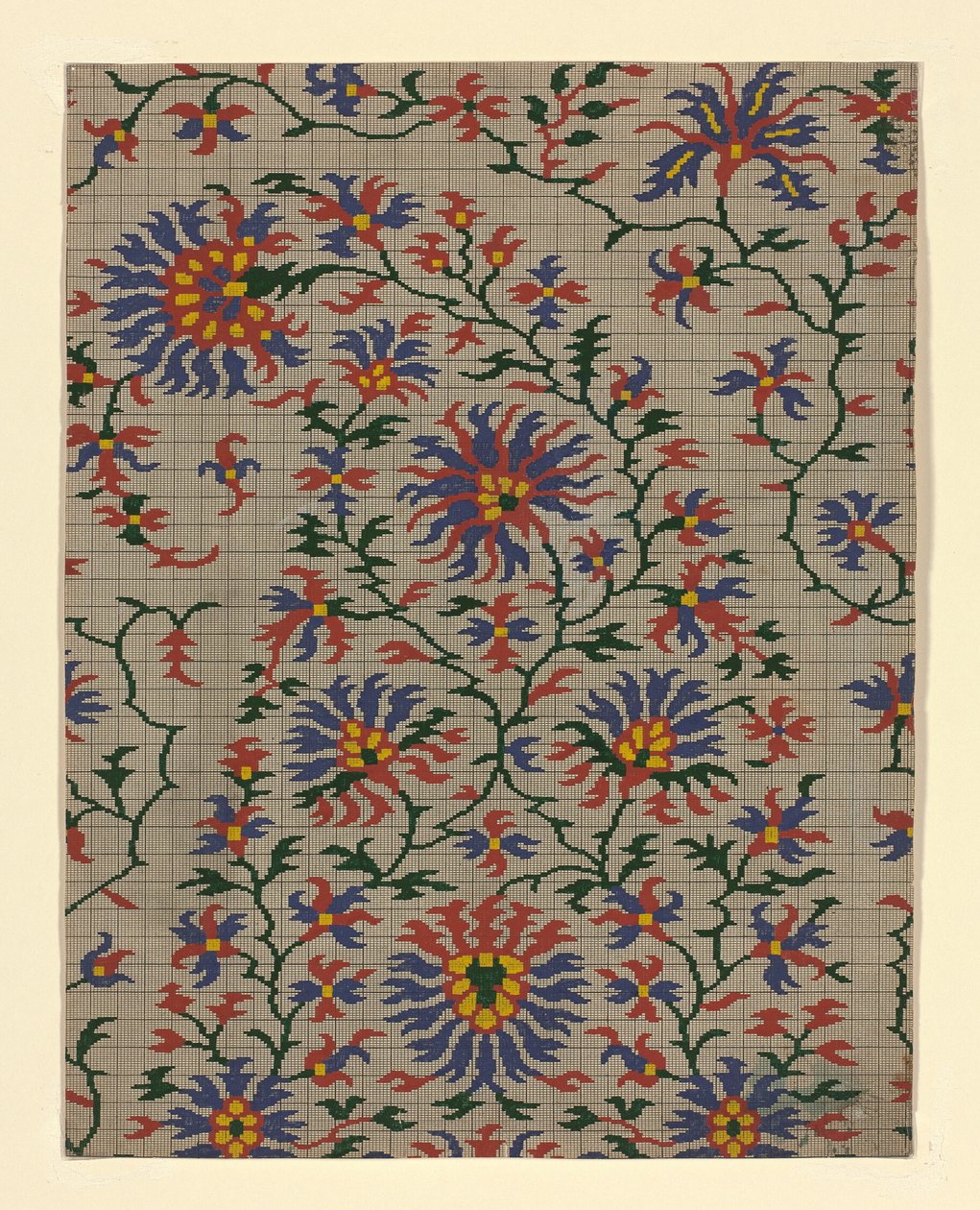 Mise-en-carte (Point-paper) - Unknown artist