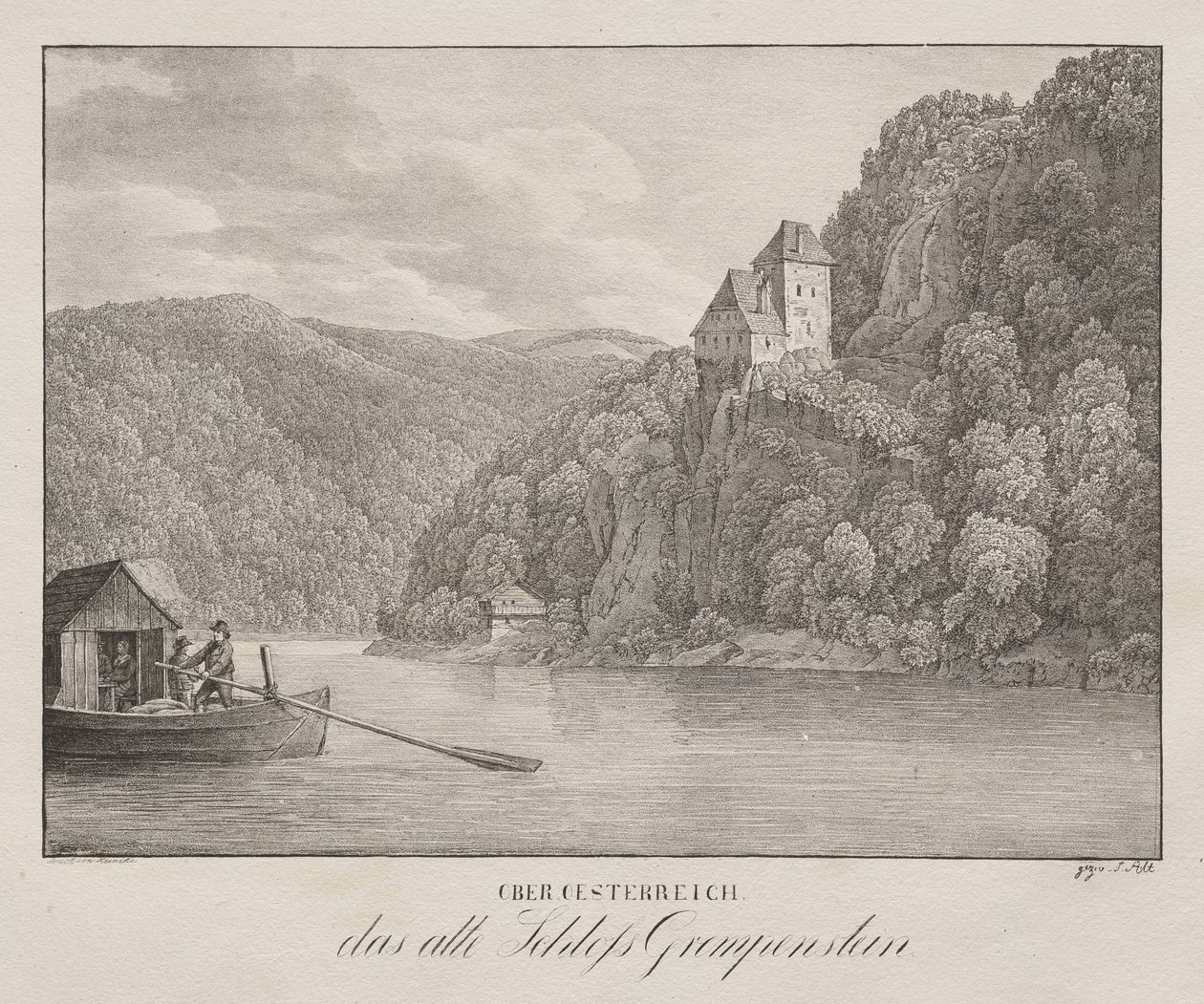 Basse-Autriche, Le vieux château de Grempenstein - Unknown artist