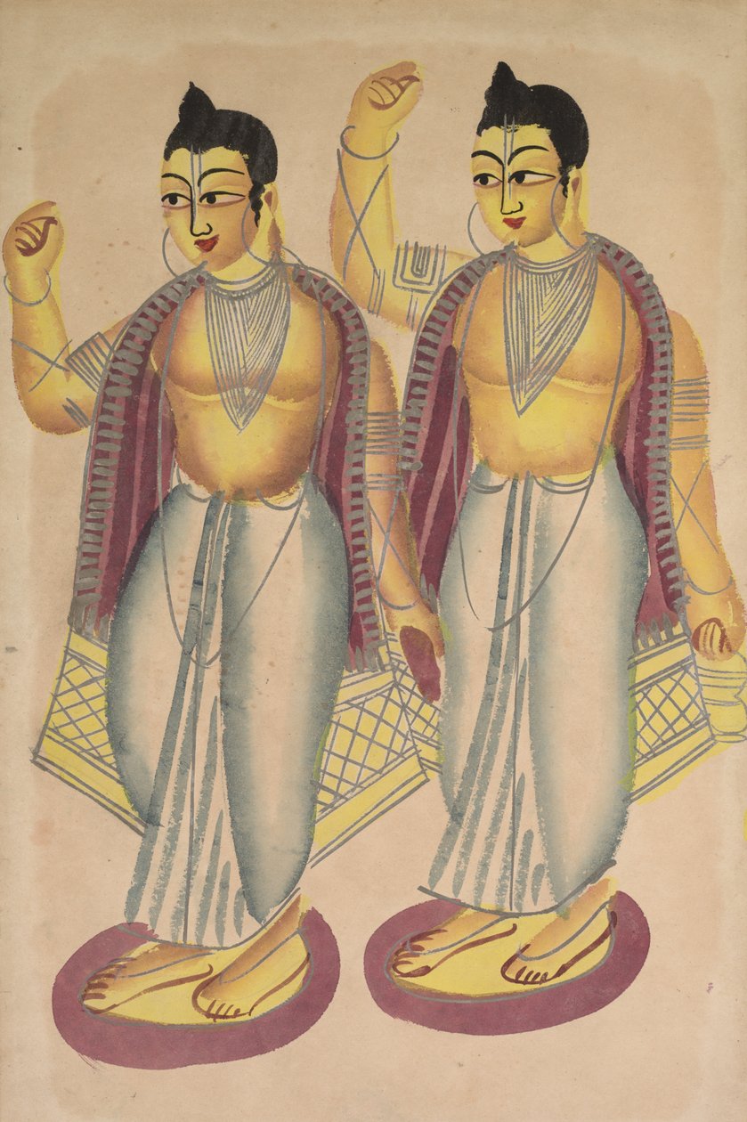 Nitai et Gaur - Unknown artist