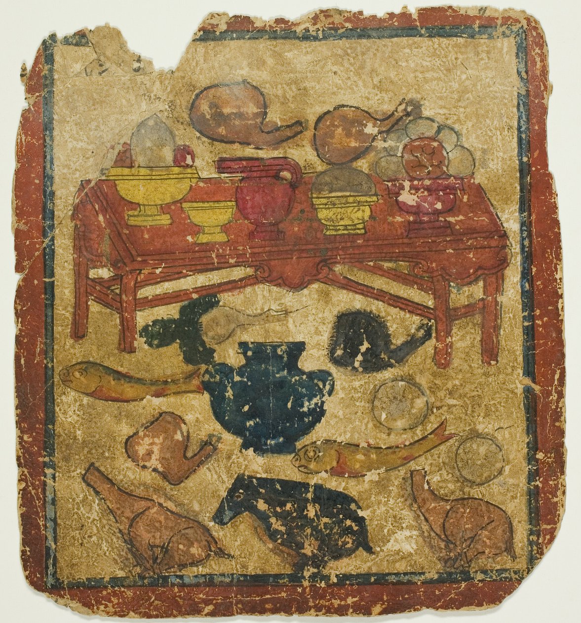 Offrandes de nourriture, tirées d