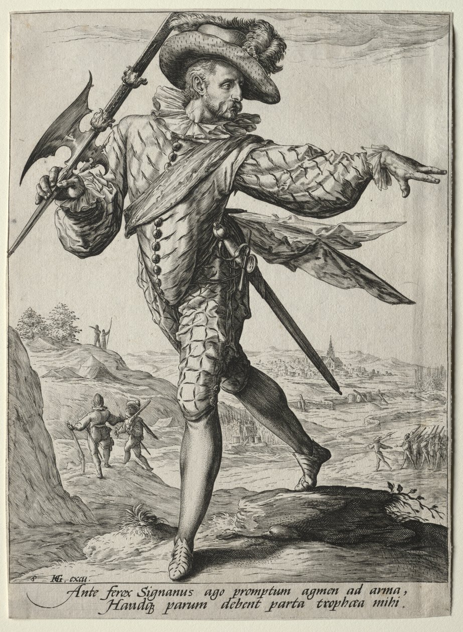 Officiers et soldats de la garde du corps de l