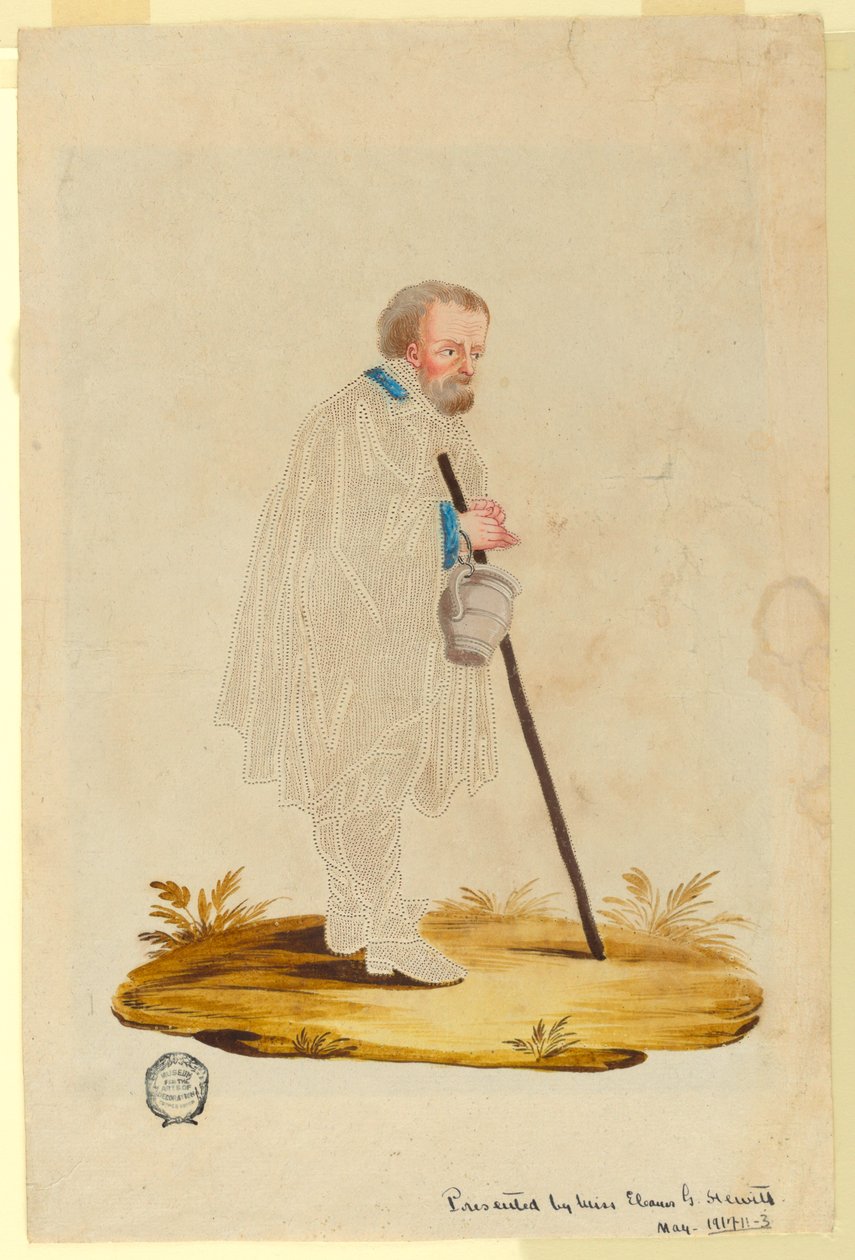 Vieil homme mendiant - Unknown artist