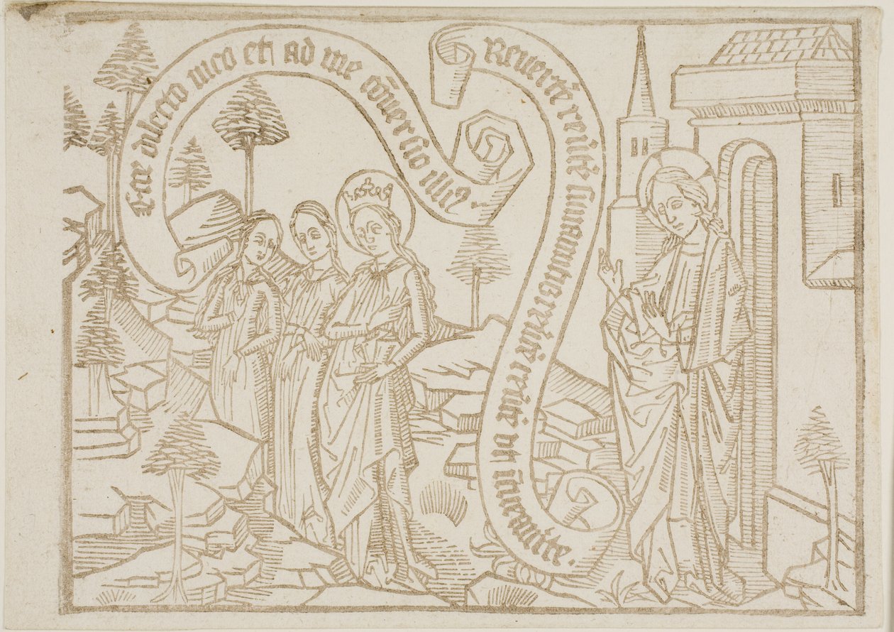 Page du Canticum Canticorum (Le Cantique de Salomon) - Unknown artist