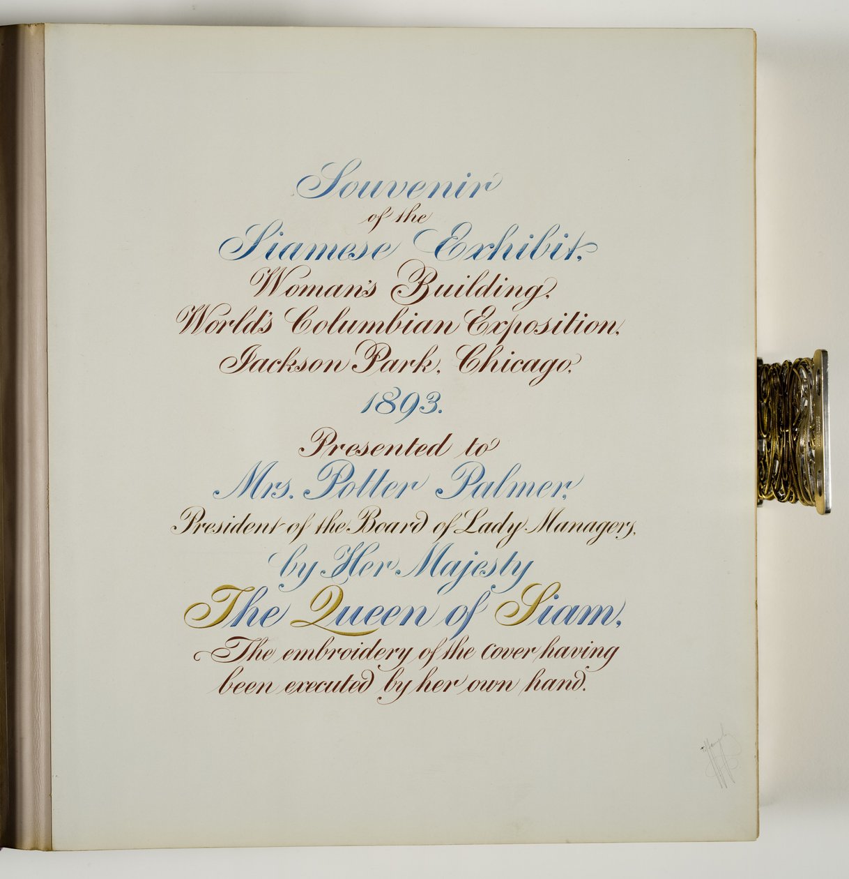 Page dans un album photo - Unknown artist