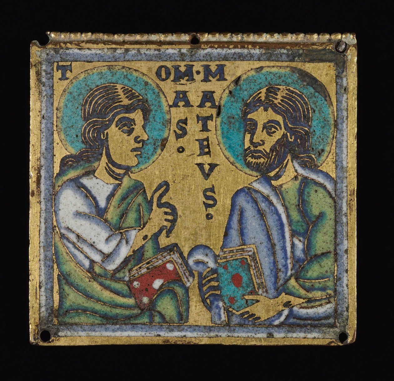 Plaque : Thomas et Matthieu - Unknown artist