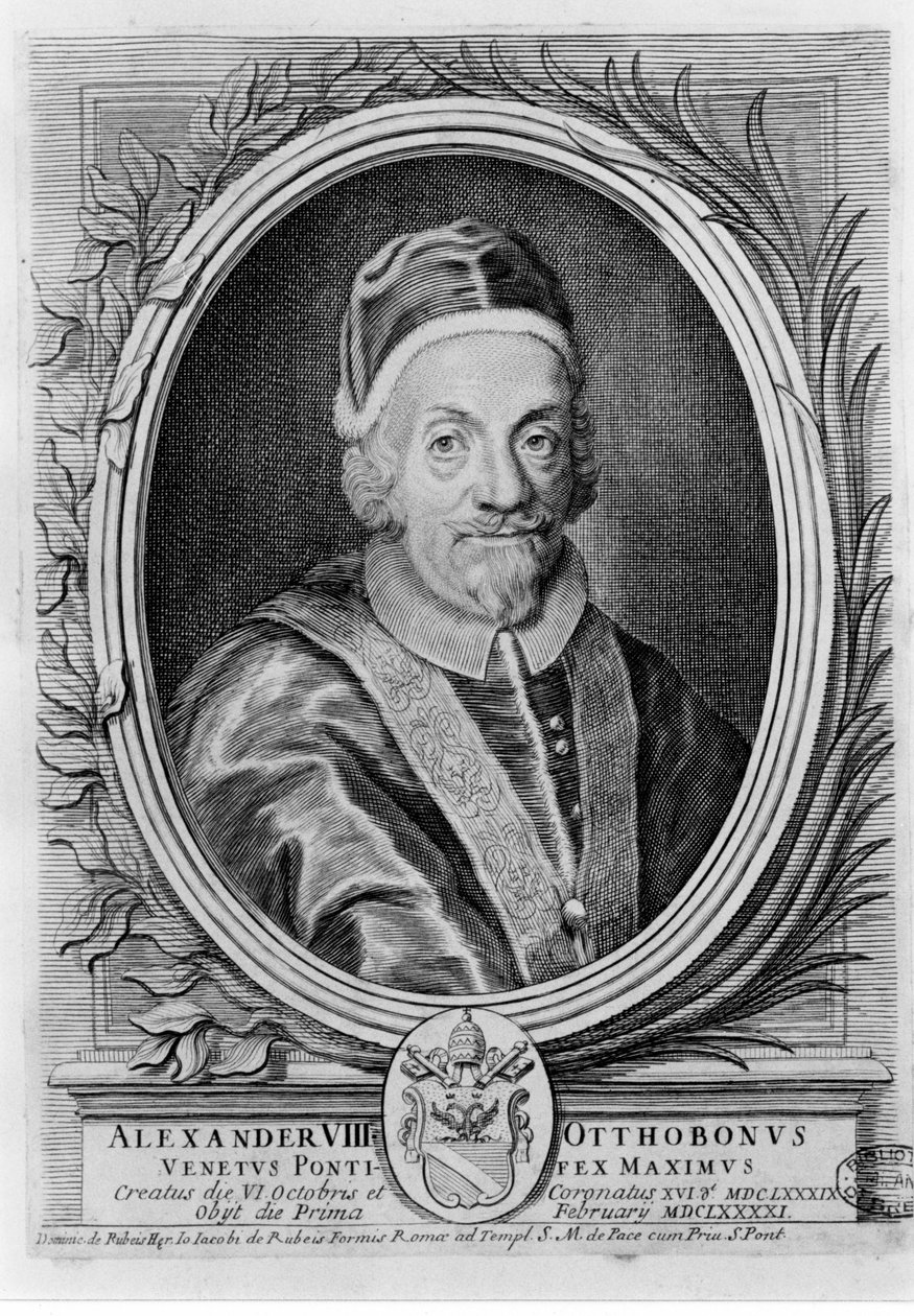 Pape Alexandre VIII (1610 - 1691) - Unknown artist