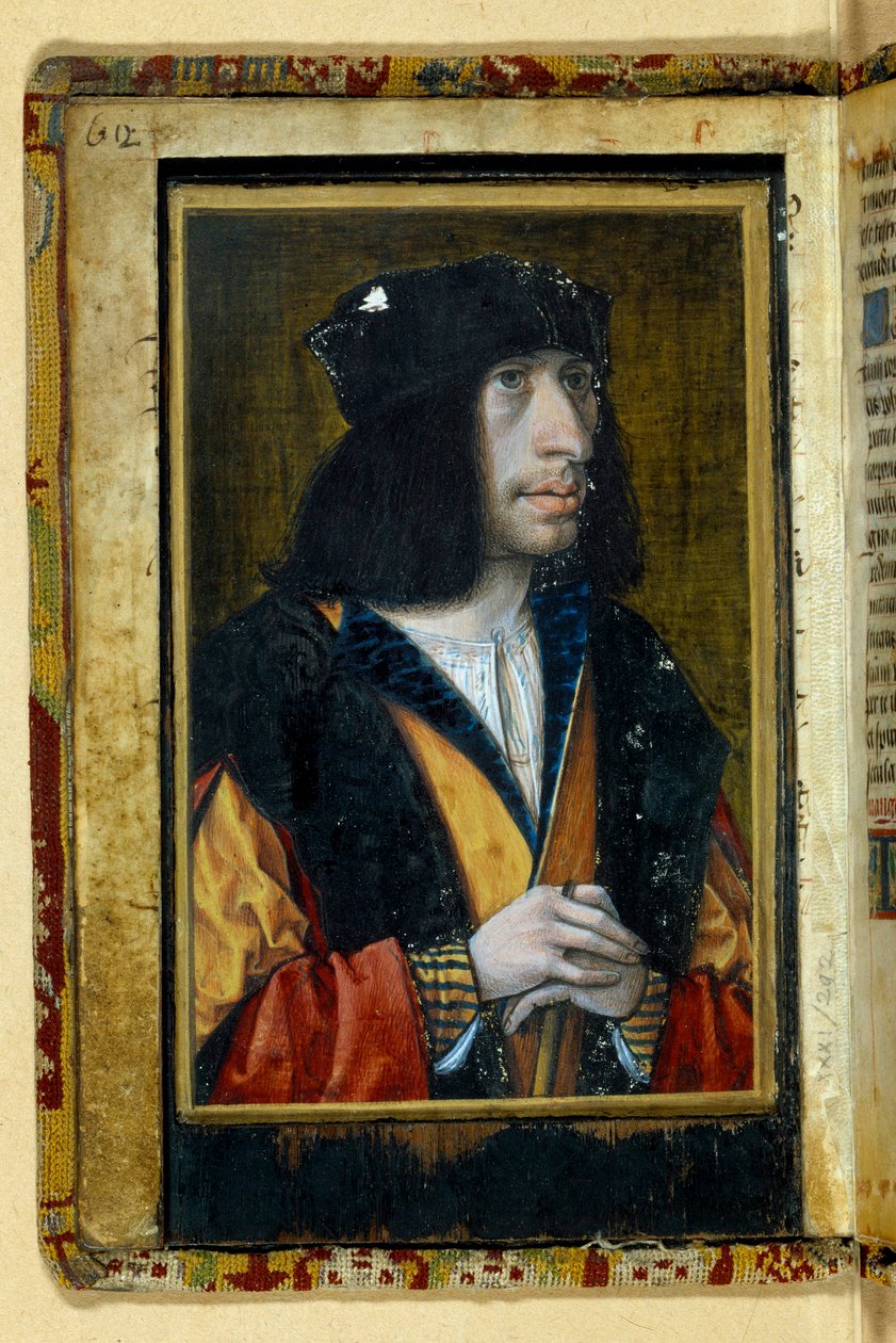 Portrait supposé de Charles VIII - Unknown artist