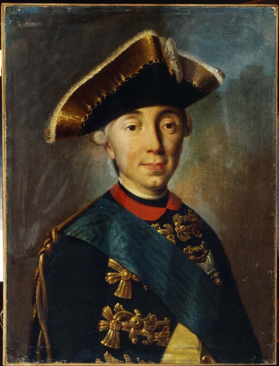 Portrait du tsar Pierre III de Russie - Unknown artist