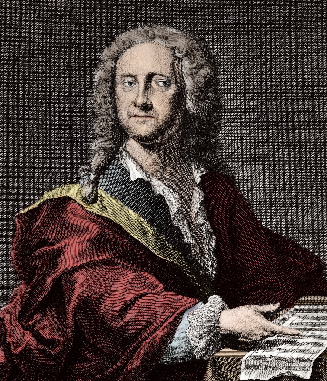 Portrait de Georg Philipp Telemann (1681-1767), compositeur allemand - Unknown artist
