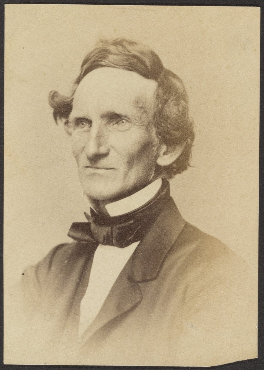 [Portrait de Jefferson Davis] - Unknown artist