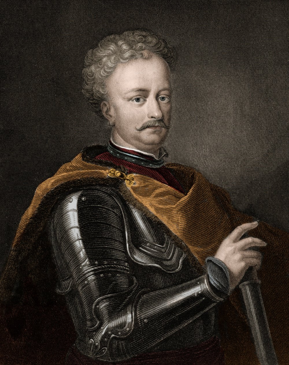 Portrait de Jean III Sobieski (1629-1696) Roi de Pologne - Jean Sobieski III - Unknown artist