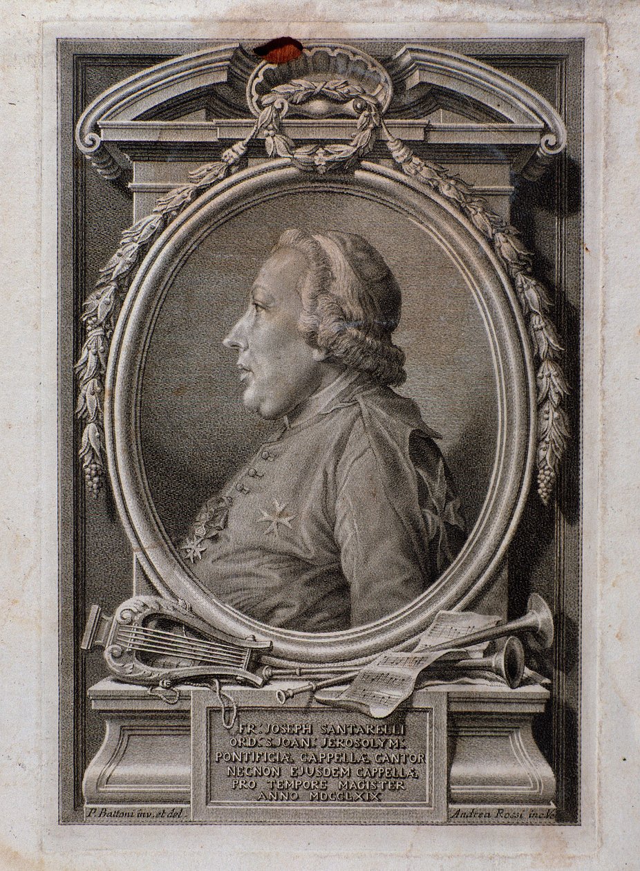 Portrait de Joseph Santarelli - Unknown artist