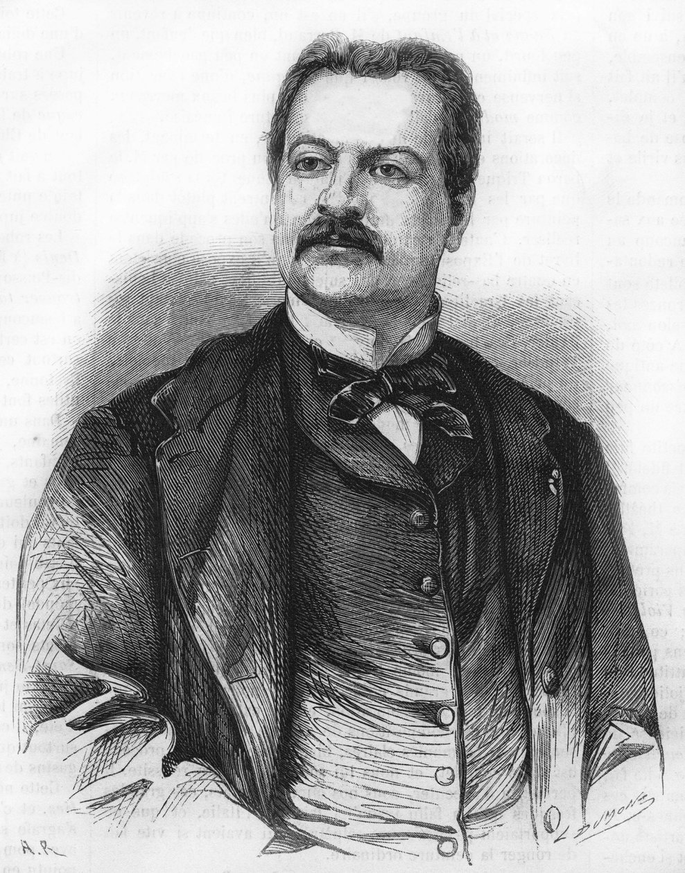 Portrait de Lambert Thiboust. Auteur dramatique. 1826-1867. - Unknown artist