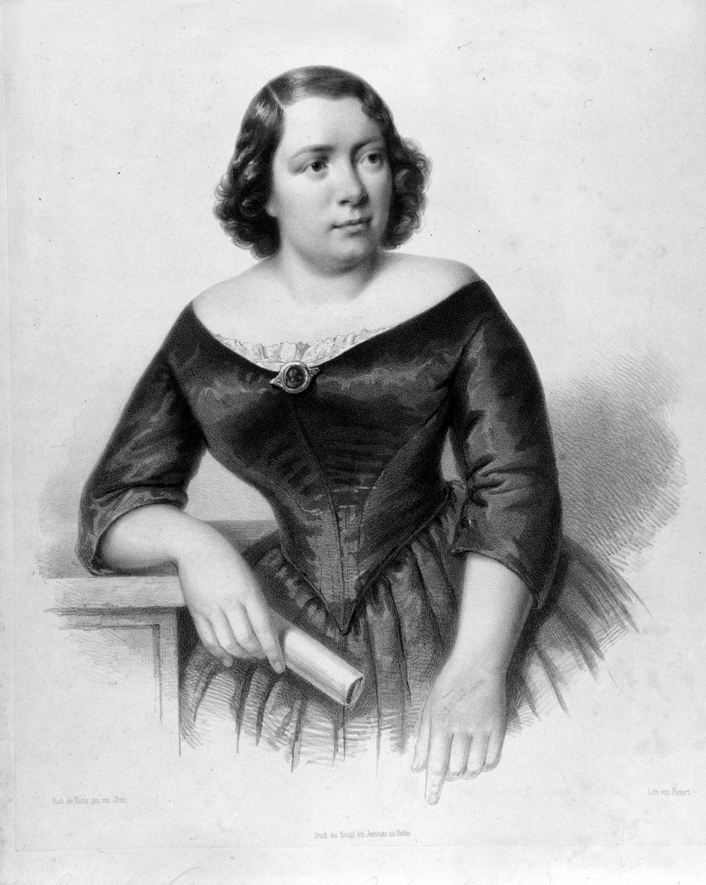 Portrait de Marietta Alboni - Unknown artist