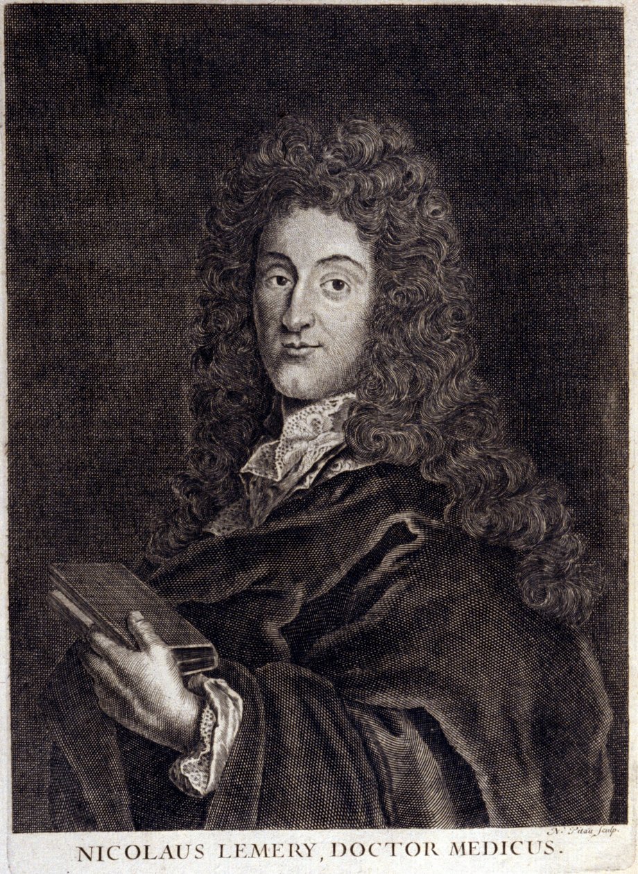 Portrait de Nicolas Lemery (1645 - 1715), apothicaire et chimiste français - Unknown artist