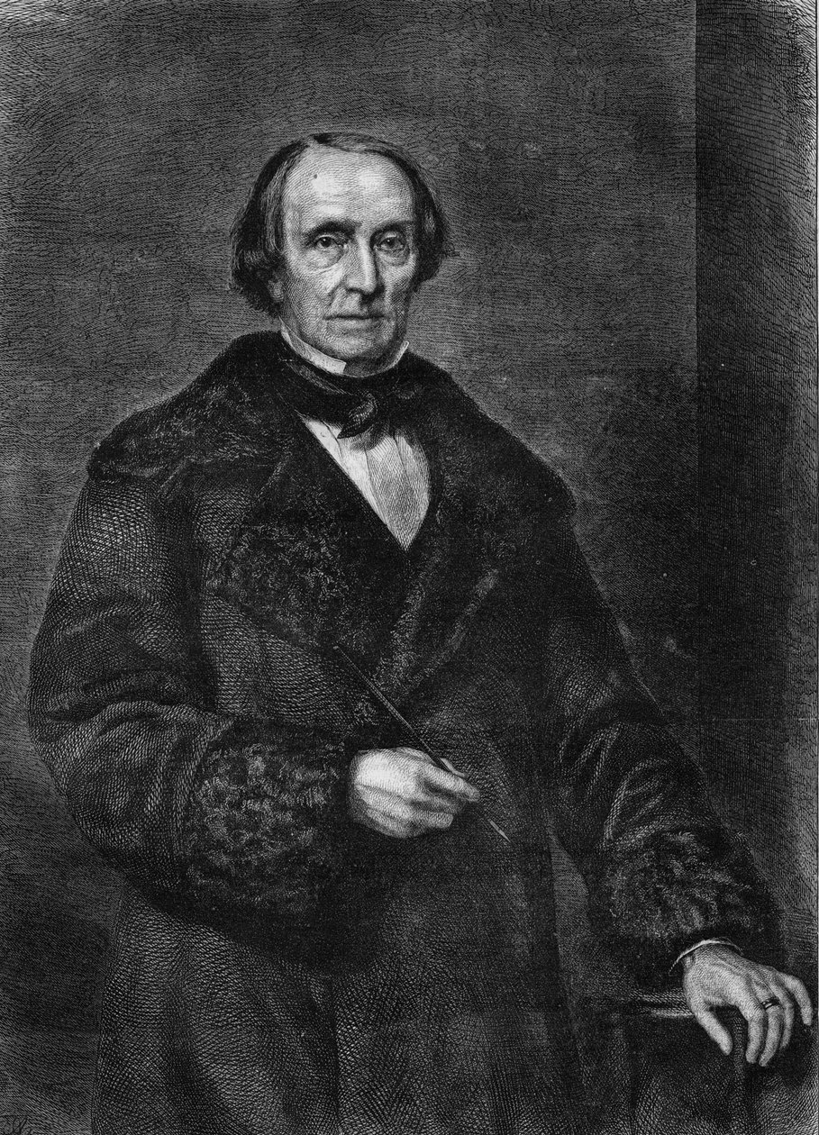 Portrait de Peter von Cornelius, peintre allemand (1783 à 1867). - Unknown artist