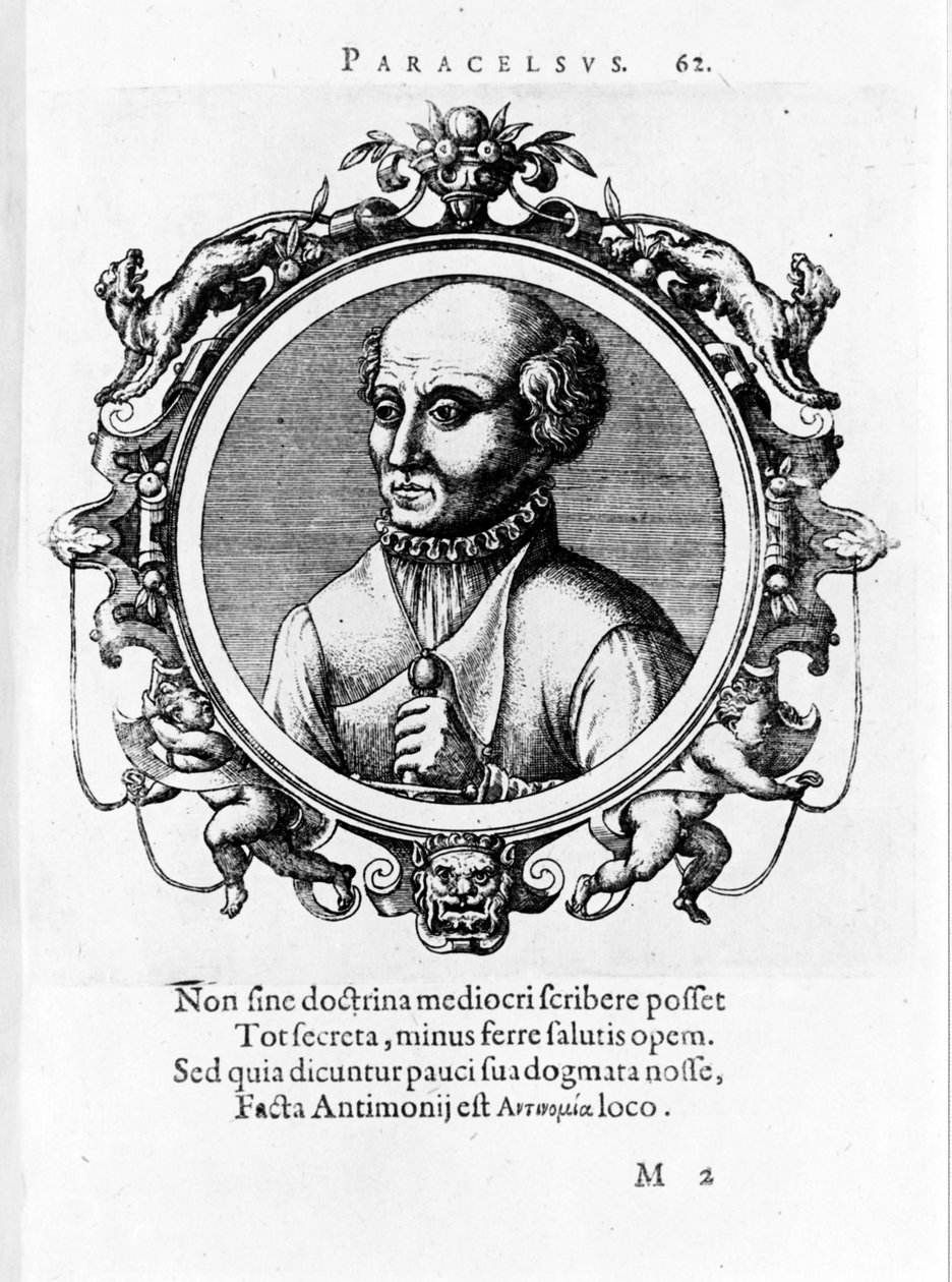 Portrait de Philippus Aureolus Theophrastus Bombastus von Hohenheim Paracelse - Unknown artist