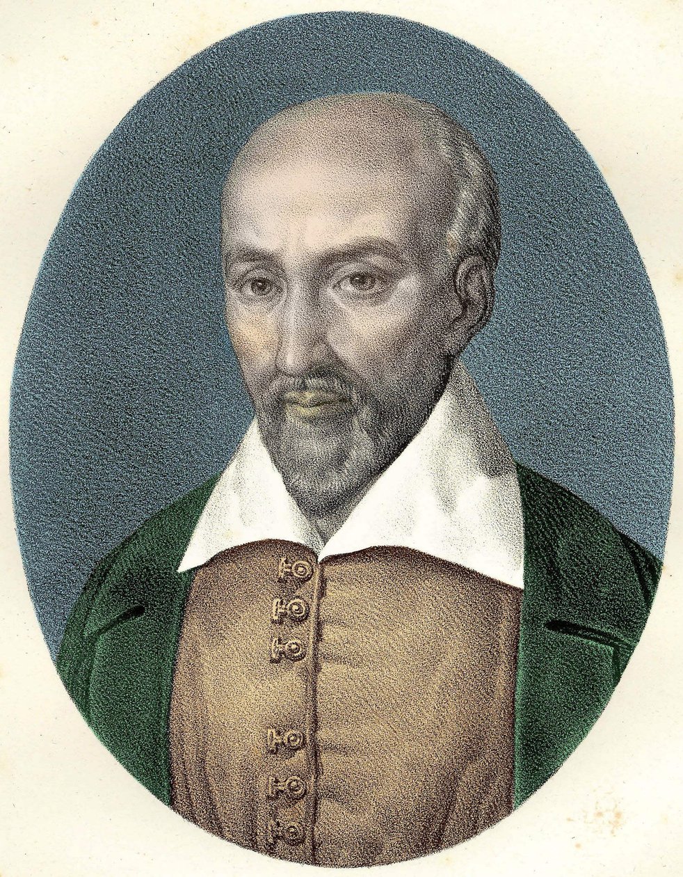 Portrait de Pierre Charron (1541-1603) moraliste français - Unknown artist