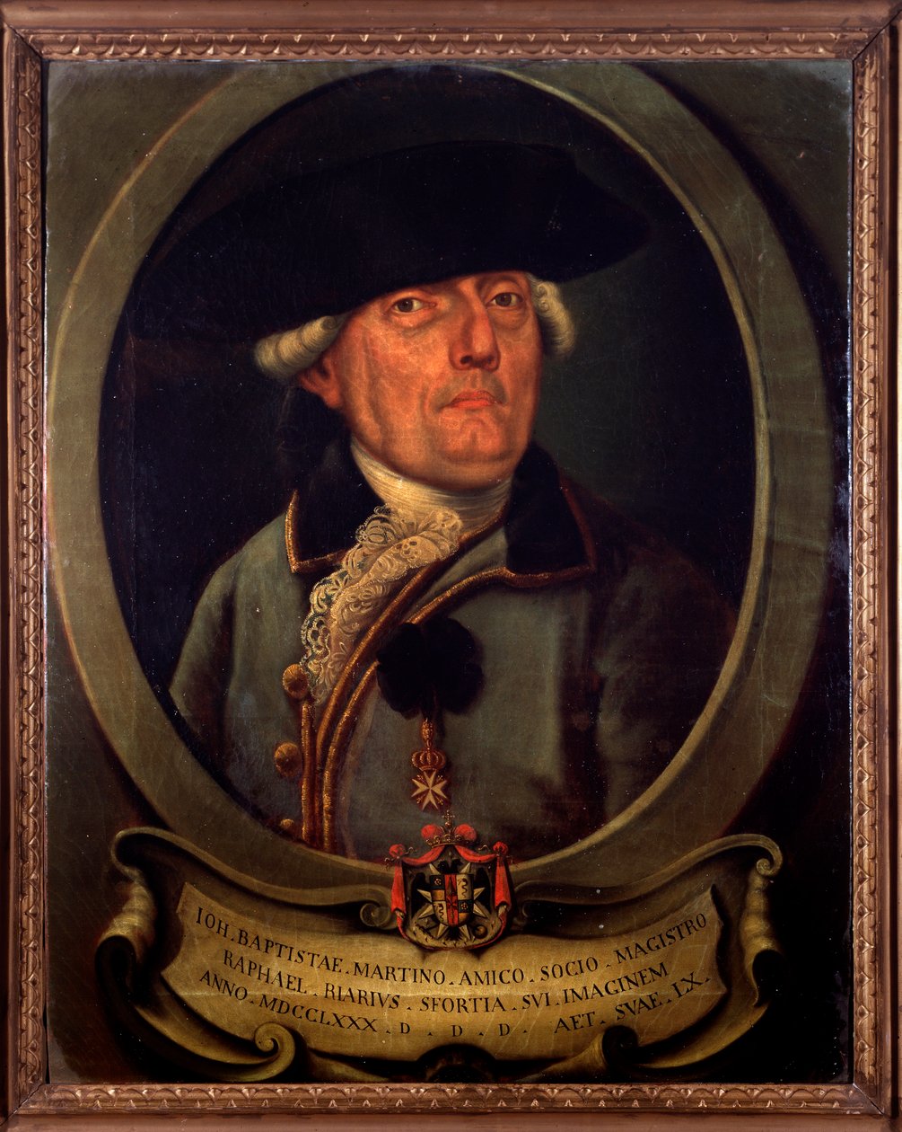 Portrait de Raffaele Riario Sforza, noble italien - Unknown artist