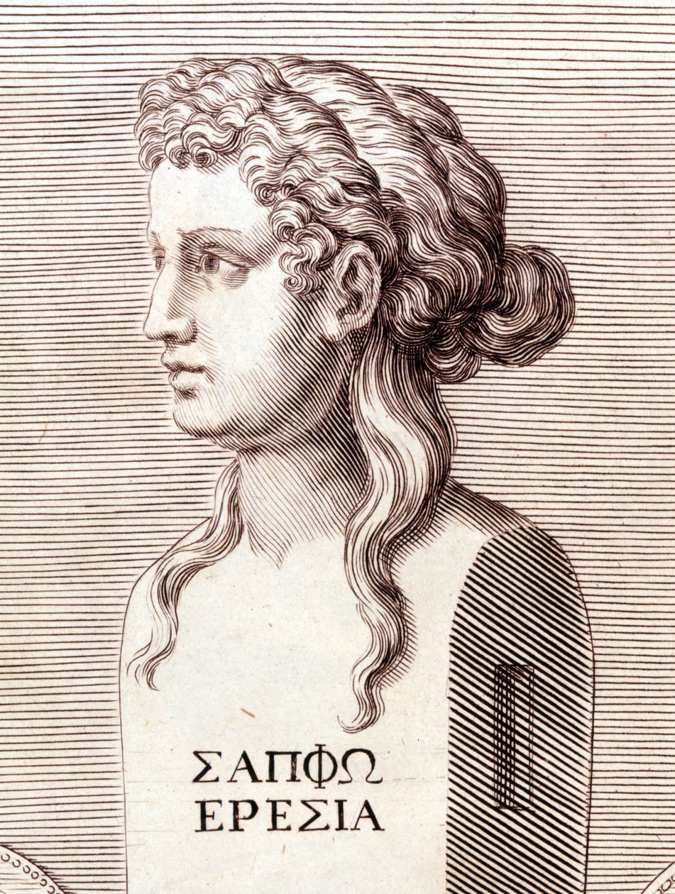 Portrait de Sapho - Unknown artist