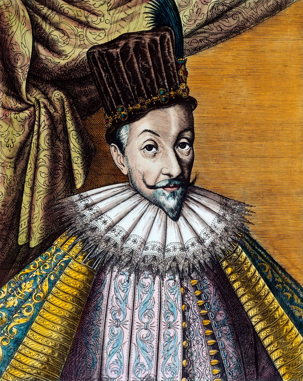 Portrait de Sigismond III Vasa, roi de Pologne et de Suède - Unknown artist