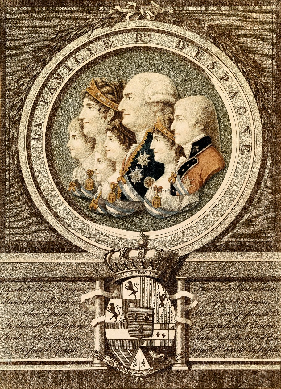 Portrait de la famille royale d