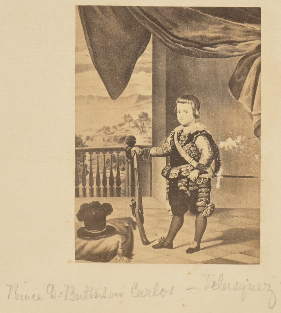 Prince D. Baltasar Carlos - Velasquez - Unknown artist