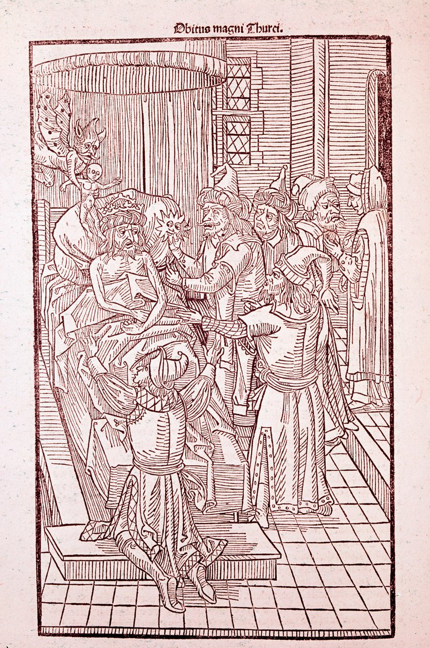 Probablement le sultan Mehmed II en 1481 (gravure) - Unknown artist