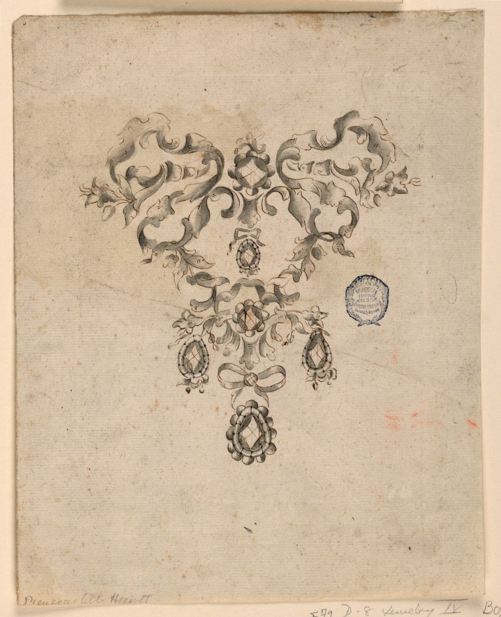 Projet pour une broche - Unknown artist