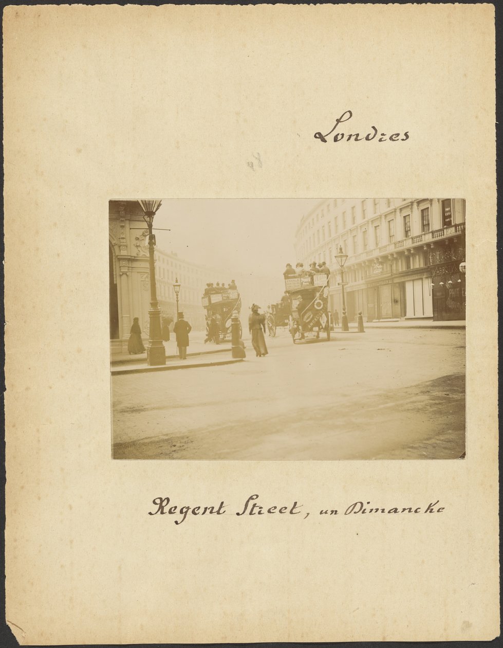 [Regent Street, Londres] - Unknown artist