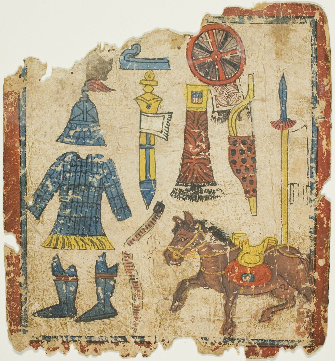 Objets rituels, tirés d