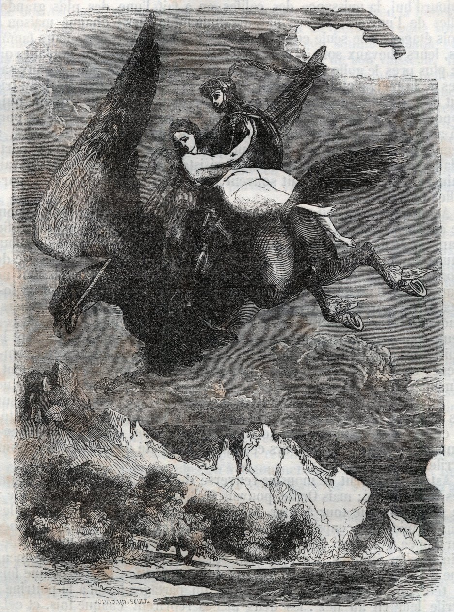 Roger et Angélique sur l