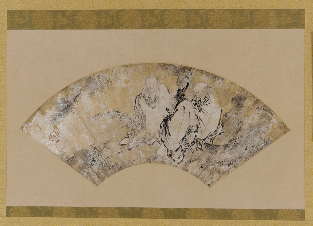 Sakyamuni, Confucius et Lao-tzu sous un pin - Unknown artist